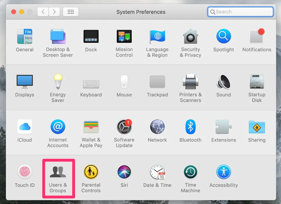 How to create new user in mac